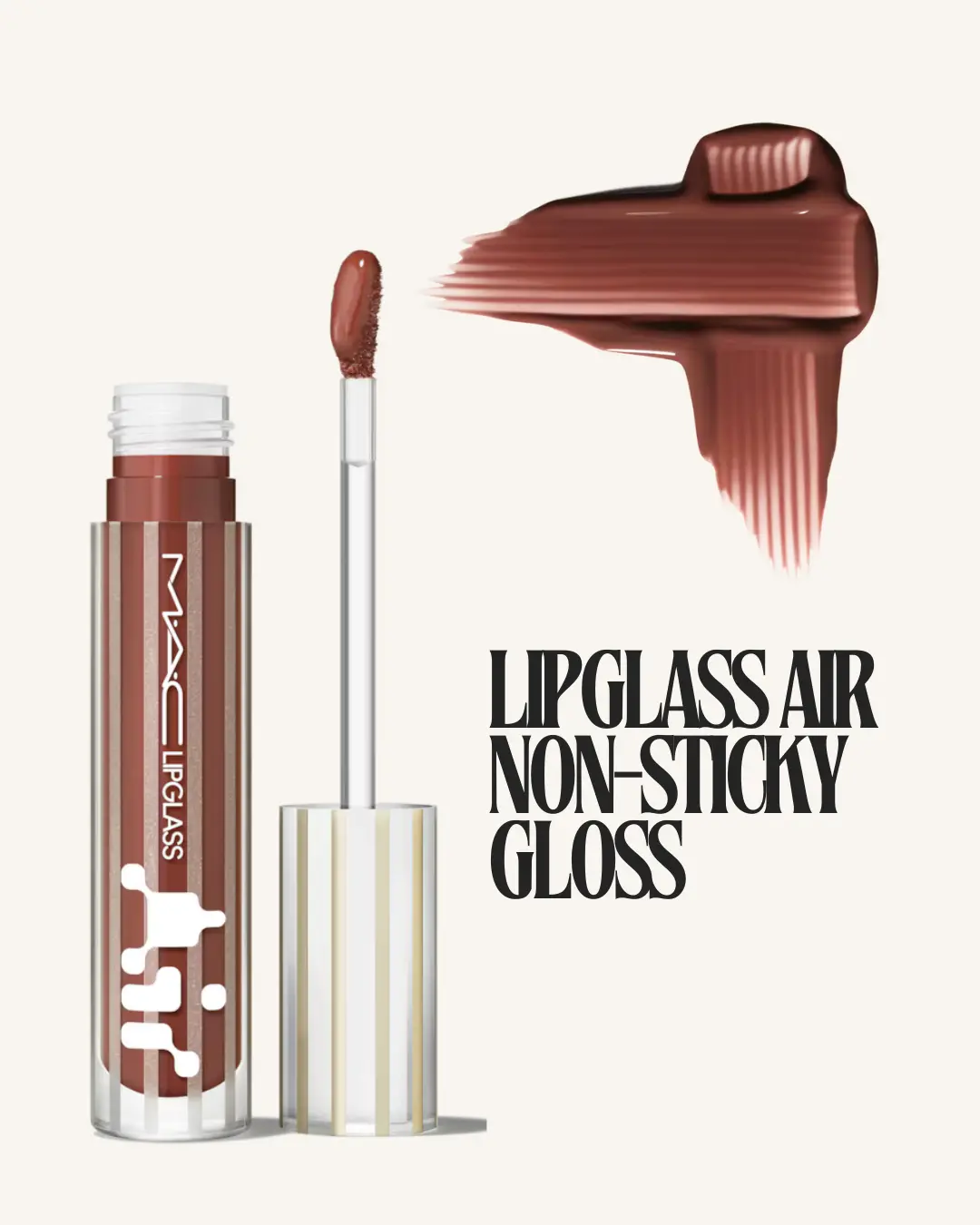 LIPGLASS AIR NON-STICKY GLOSSCor: Aesthetic - Castanho profundo com subtom avermelhadoUm gloss labial de alto brilho, n&atilde;o pegajoso, que hidrata os l&aacute;bios durante todo o dia com uma sensa&ccedil;&atilde;o leve como o ar e cuidado nutritivo.