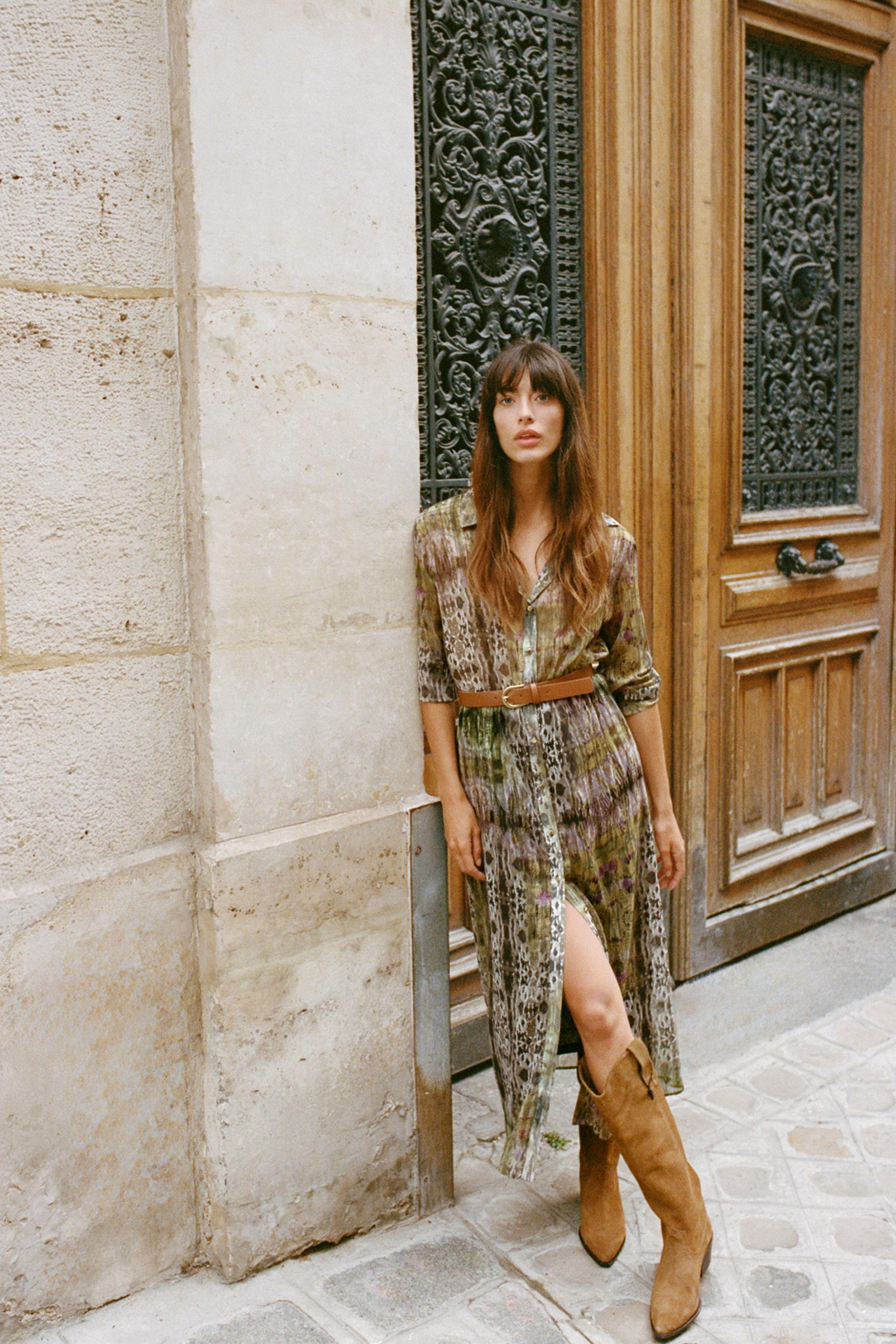 Camur&ccedil;a, Croute e Franjas: Tend&ecirc;ncias e Cuidados rapariga zara botas pele