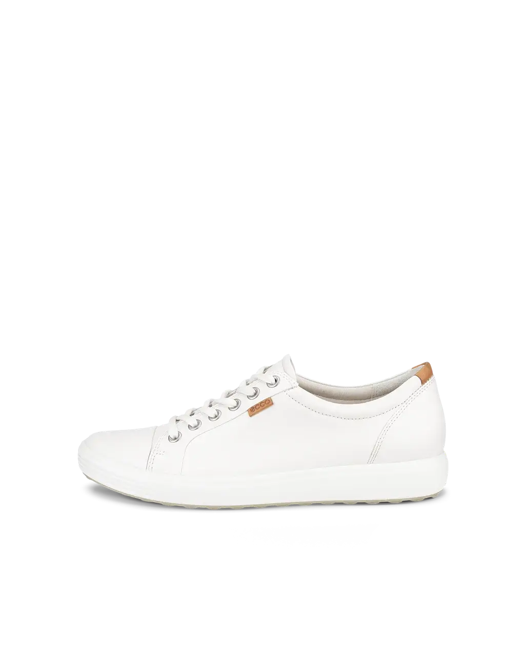 ECCO SOFT 7 W Ténis nobuck mulher branco