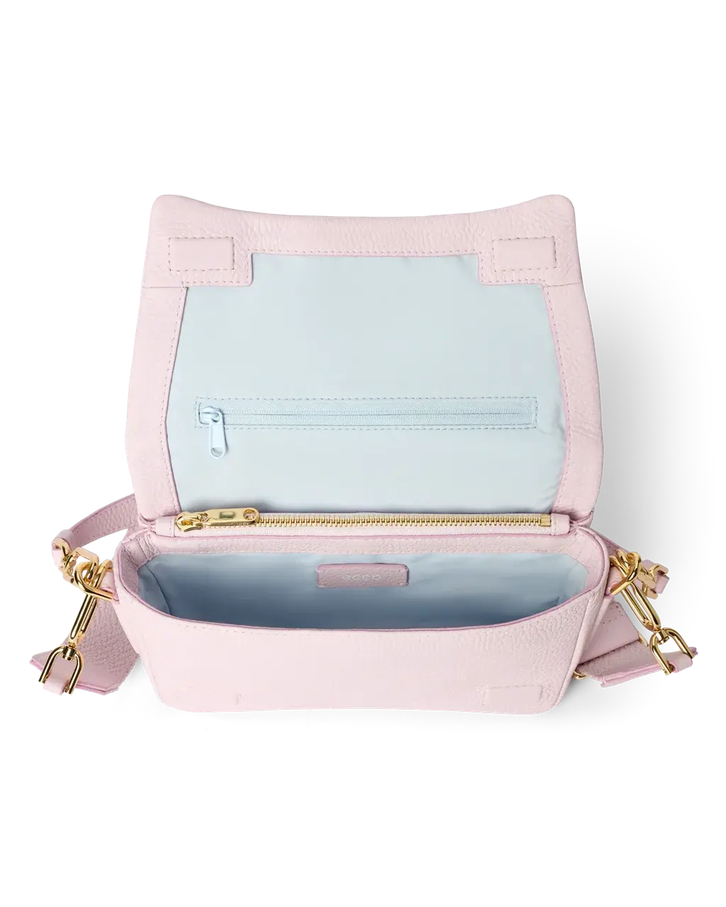 ECCO Pinch Bag rosa aberta
