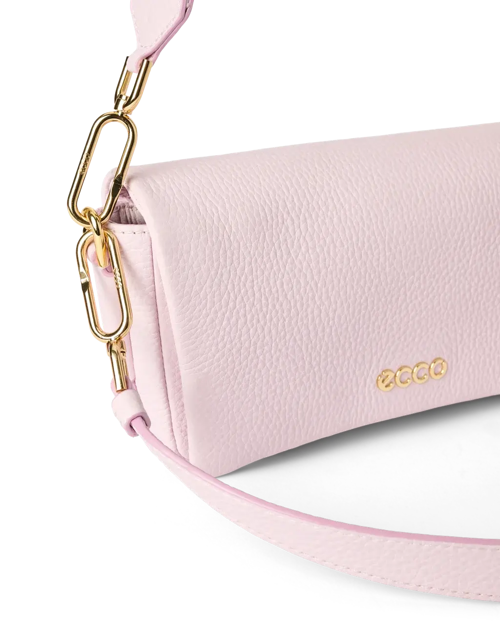 ECCO Pinch Bag rosa detalhe