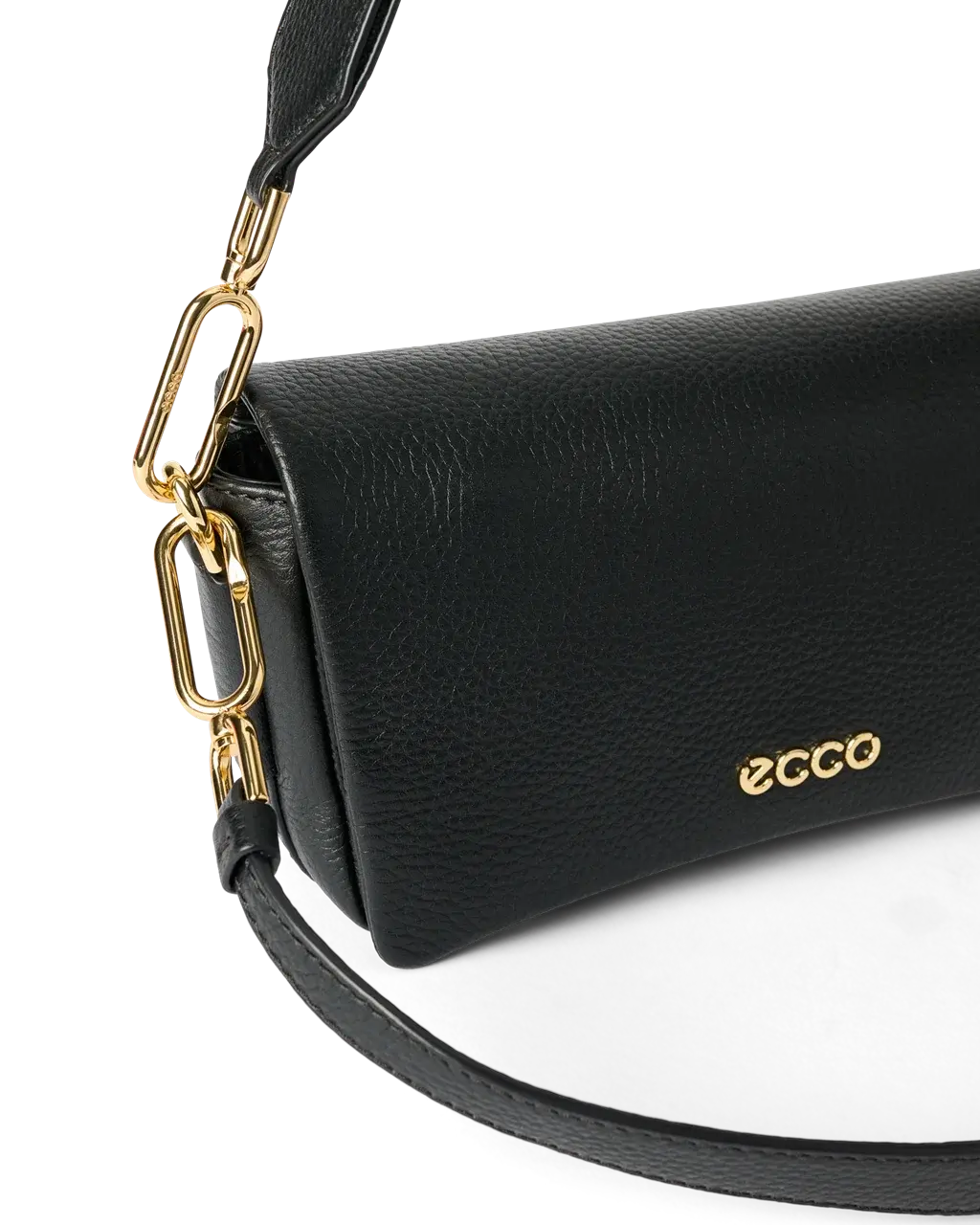 ECCO Pinch Bag preta detalhe