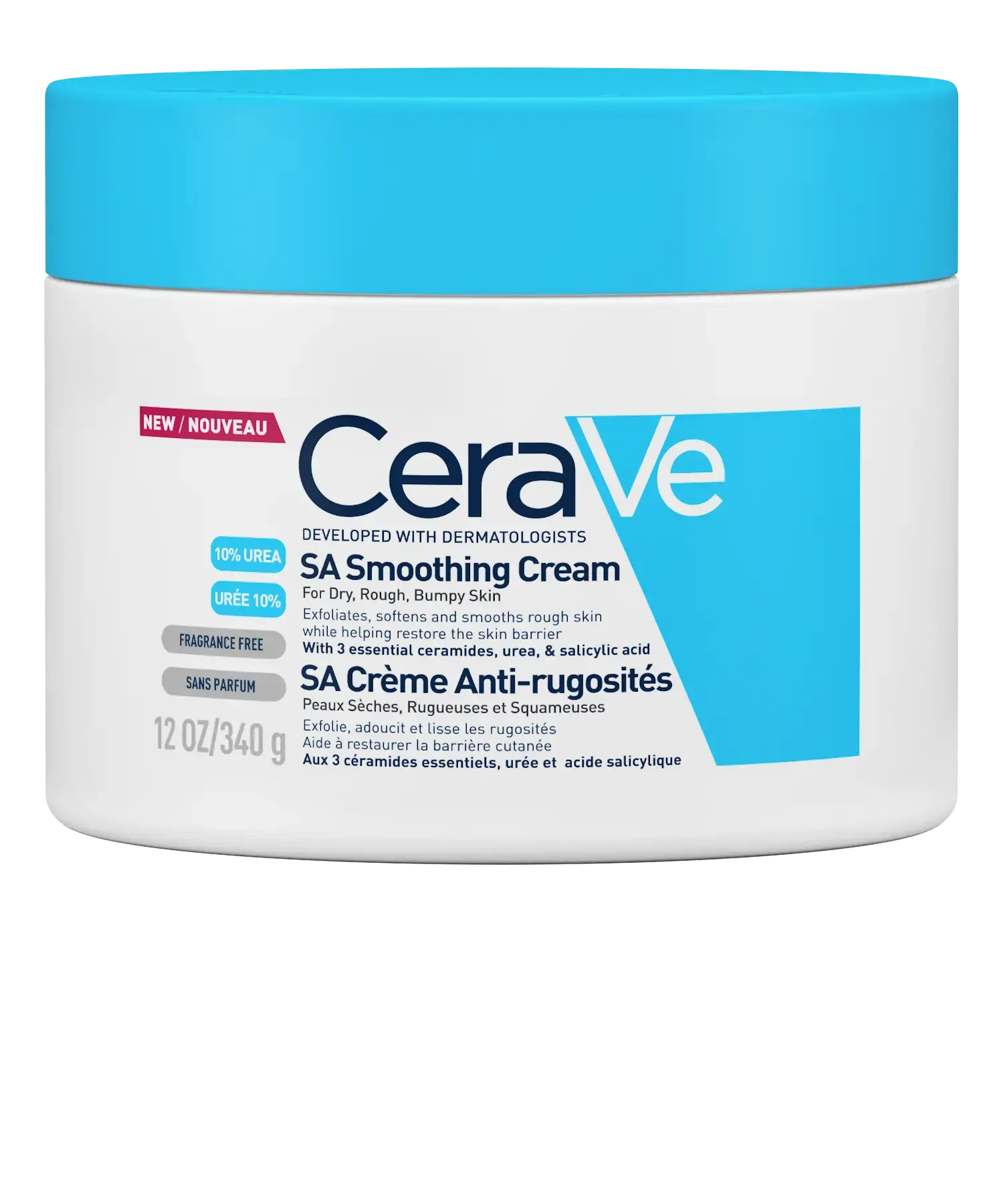 Cerave Creme de Corpo Suavizante e Antirugosidades