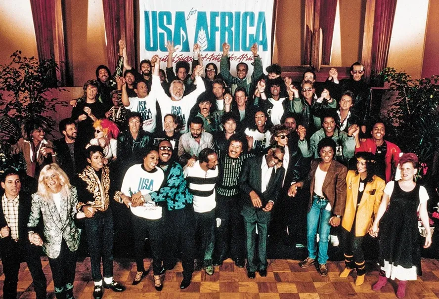 Obrigada, Quincy Jones we are the world