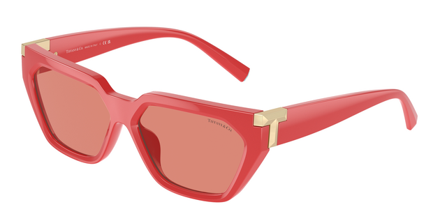 oculos de sol encarnados e cor de rosa tiffany co