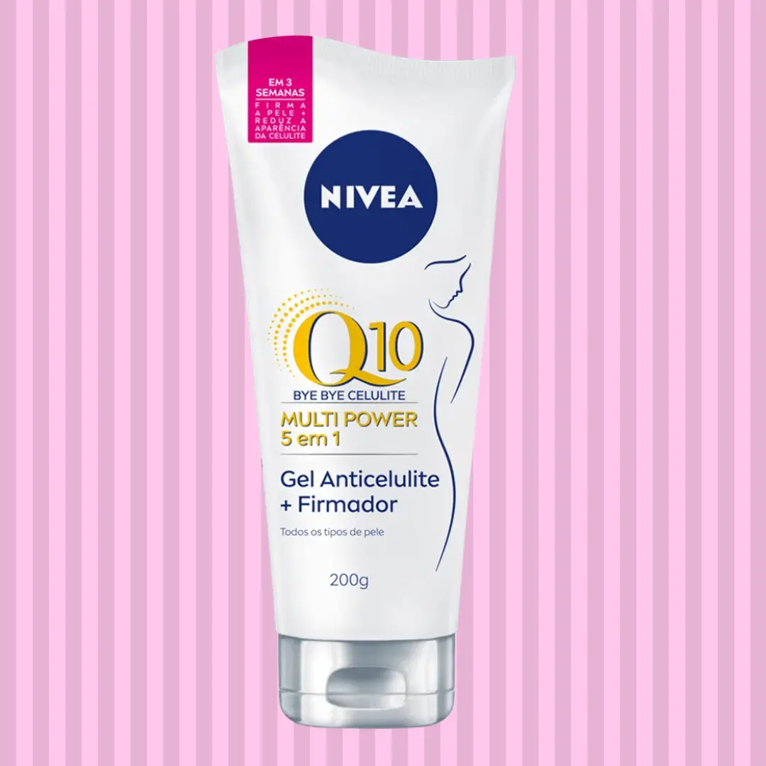 NIVEA Bye Bye Celulite Gel Firmador Corporal: Gel firmador que combate a flacidez e promove a tonicidade da pele.