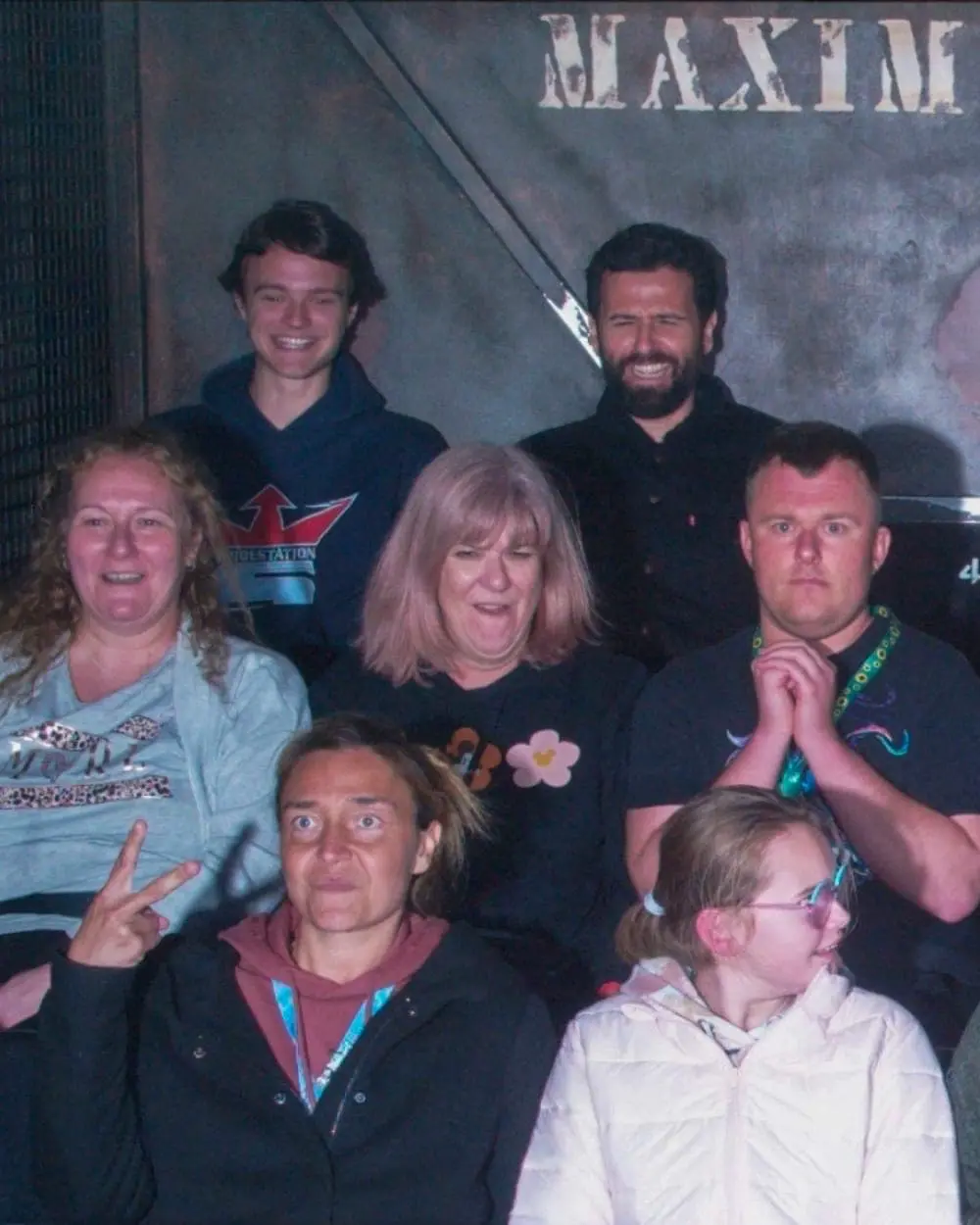 pessoas nas fotografias da disney da The Twilight Zone Tower of Terror