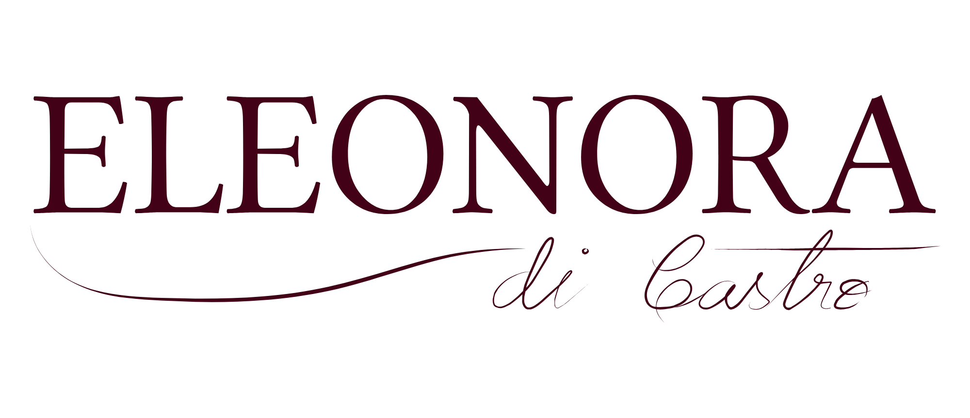 logo da Eleonora di Castro inspirado nas asas de uma borboleta