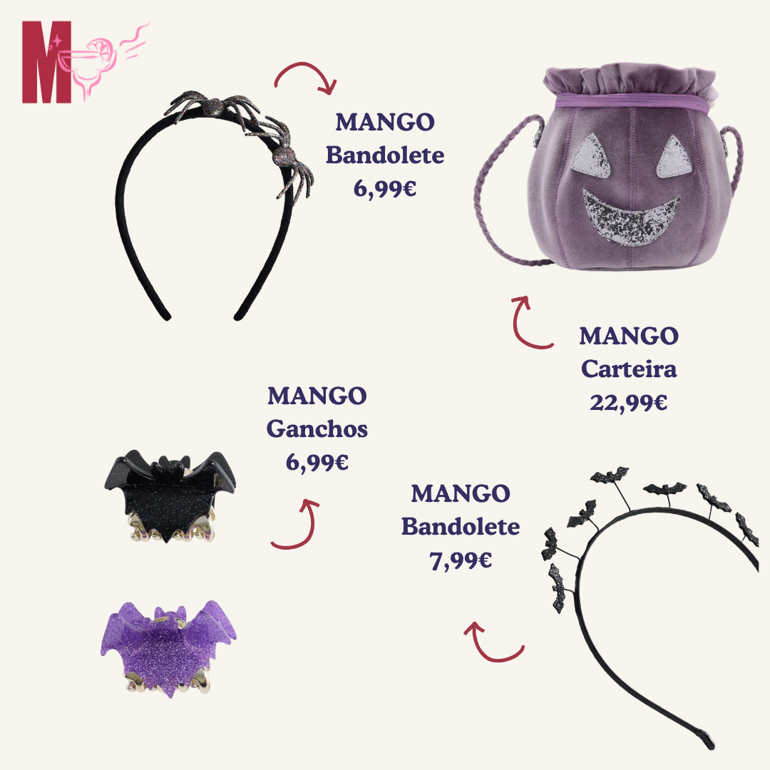 Halloween: Looks e Acessórios Incríveis para os Miúdos acessorios