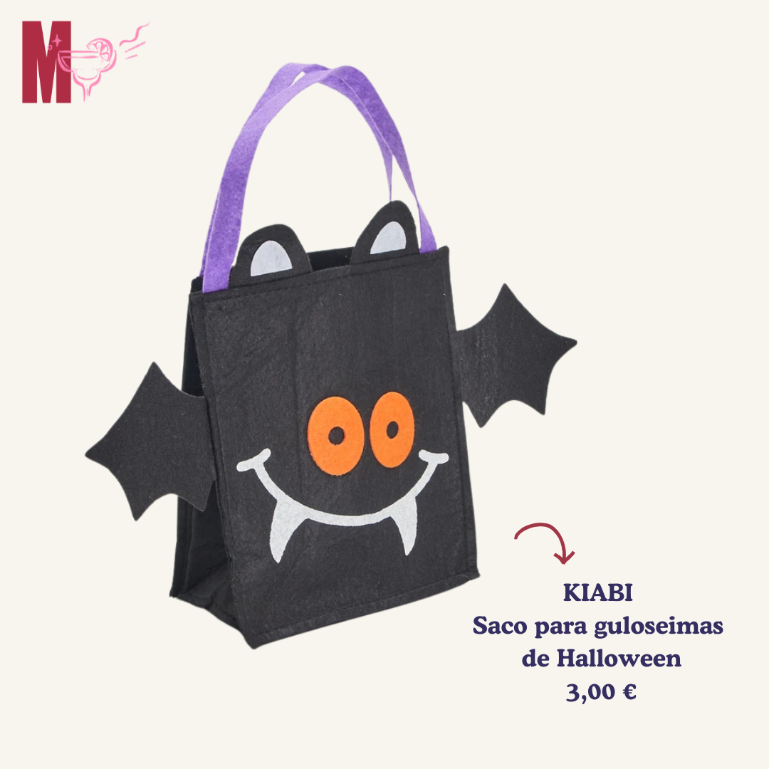 Halloween: Looks e Acessórios Incríveis para os Miúdos saco