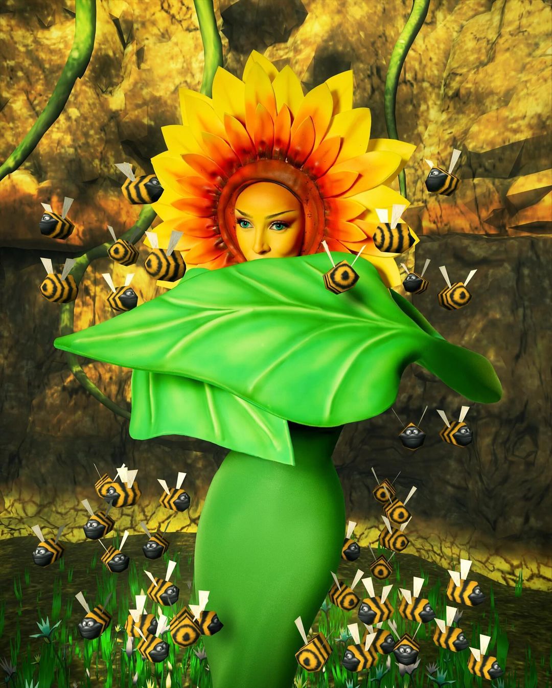 Halloween 2024: As M&aacute;scaras Mais Criativas e Ic&oacute;nicas flower