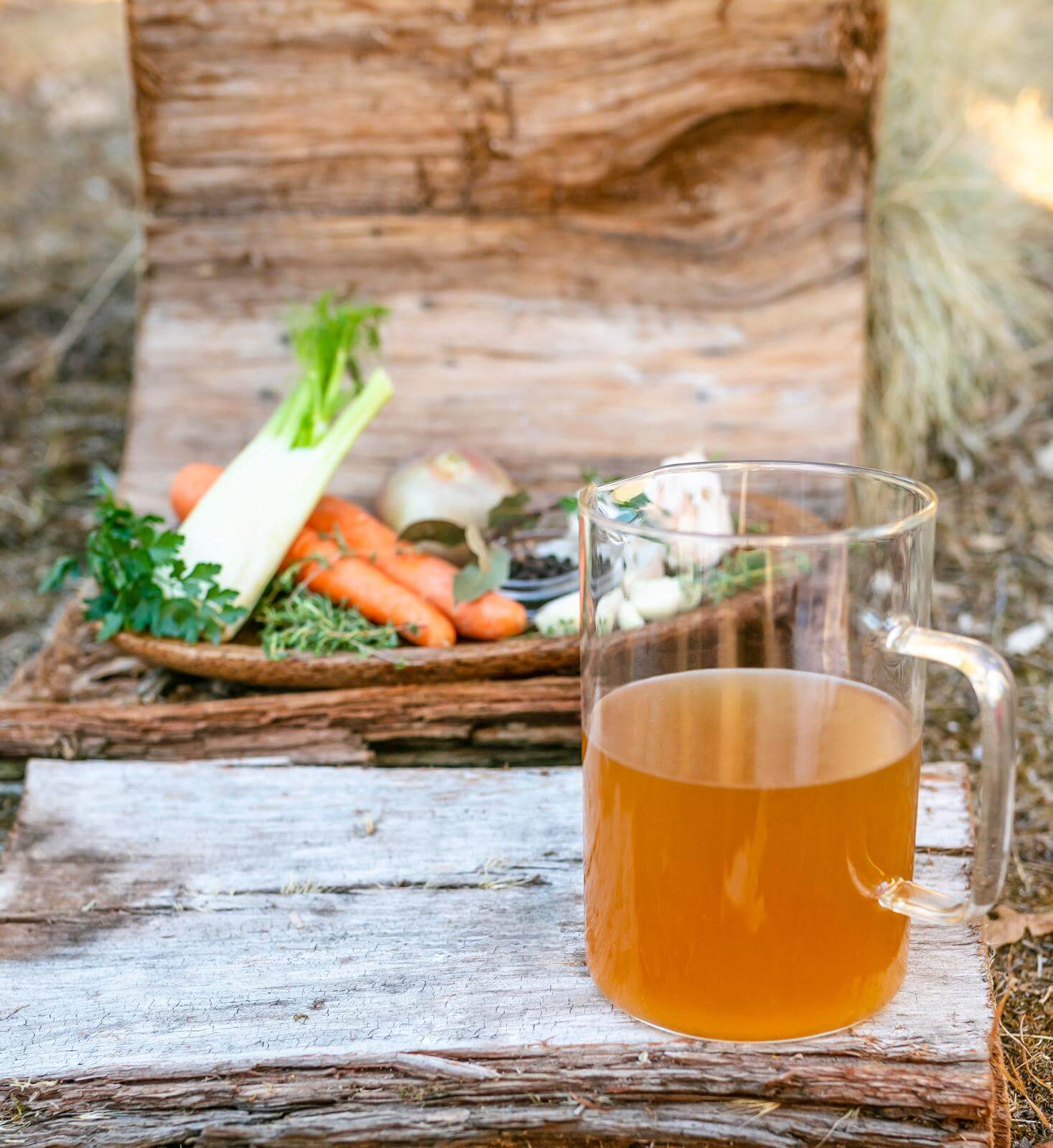Hidratação Inteligente: Receitas de Bebidas Funcionais caldo de legumes