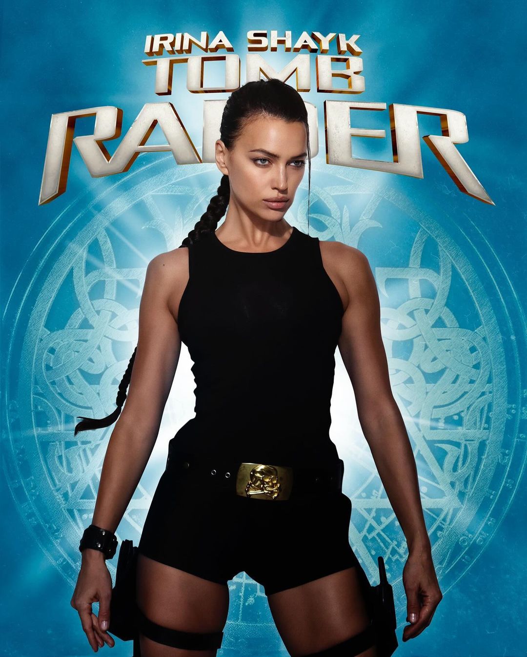 Hottieween 2024: As M&aacute;scaras Mais Bonitas e Sensuais das Celebridades lara croft irina shayk