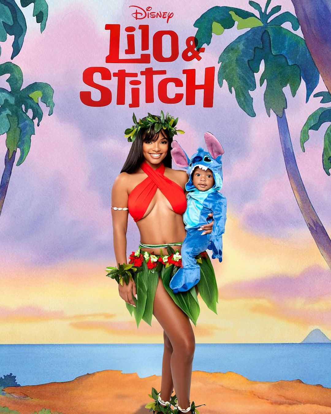 Hottieween 2024: As M&aacute;scaras Mais Bonitas e Sensuais das Celebridades halle bailey lilo stitch