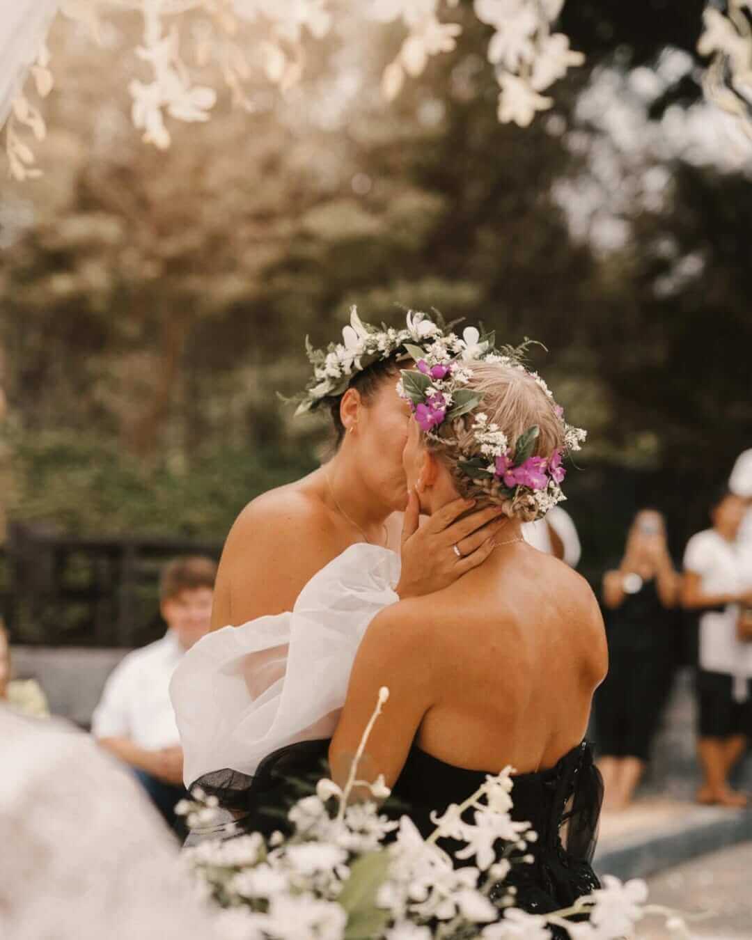 casamento de duas raparigas