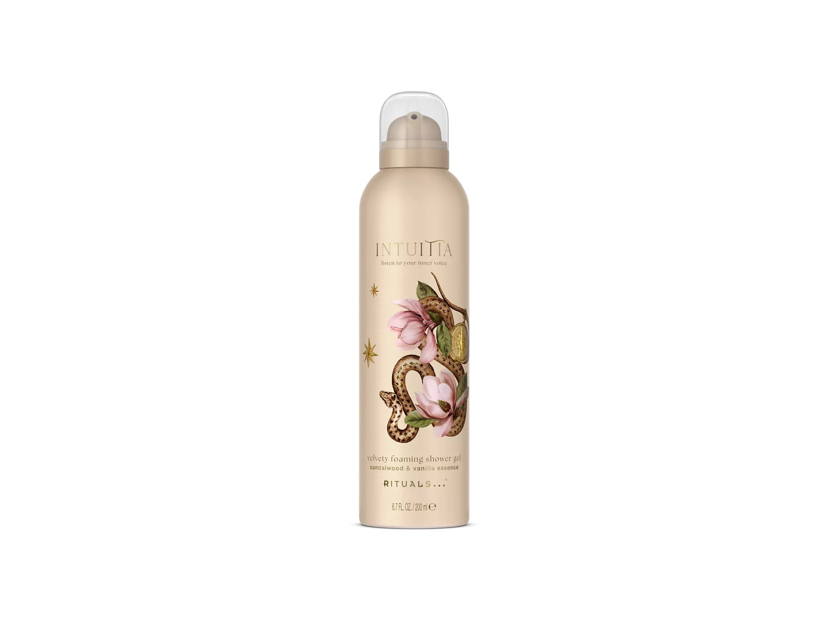 espuma de duche  aveludada rituals intuitia