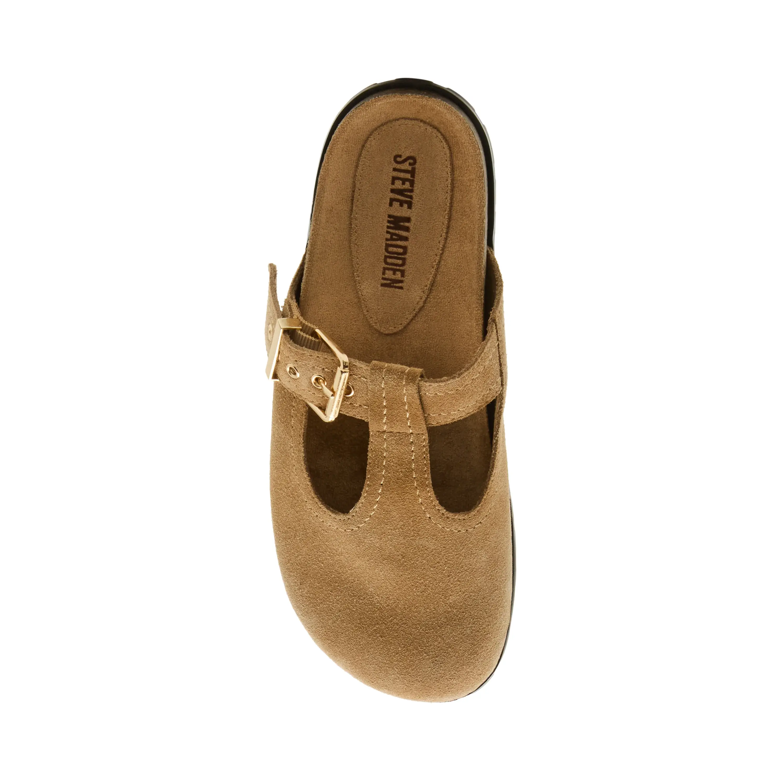 atticus taupe suede steve madden mamacita imagem de cima