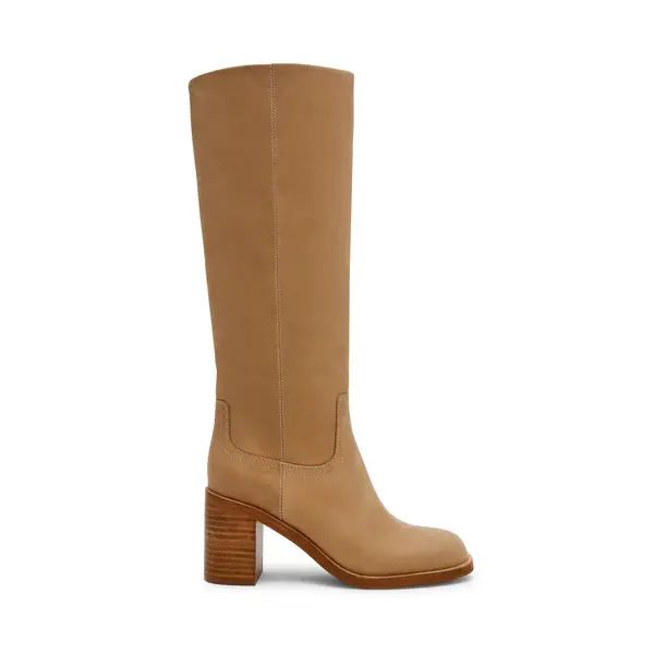 WOODSTOCK BANANA LEATHER mamacita steve madden botas lindas  castanhas