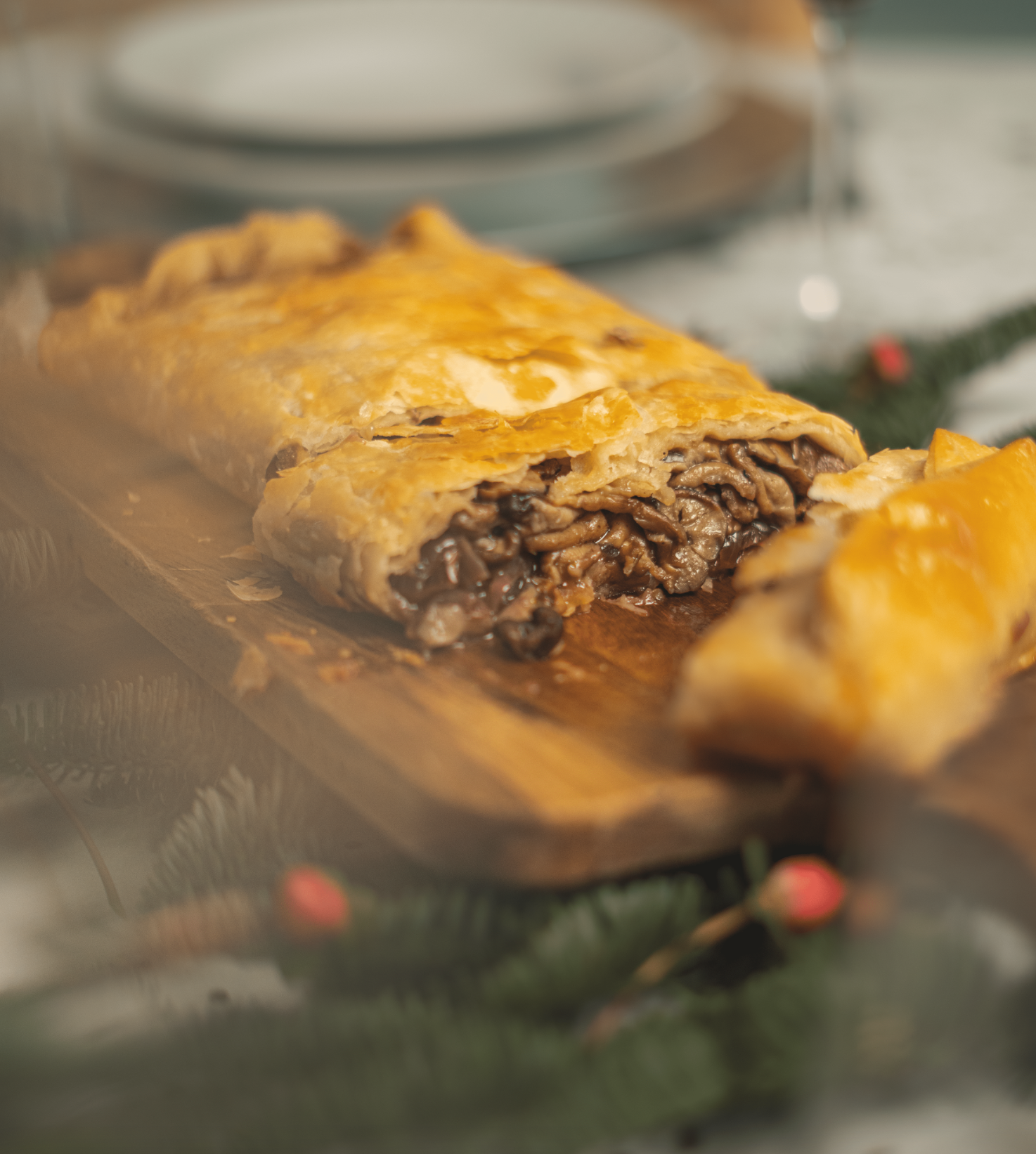 bakiness folhado de cogumelos receita revista cogumelos natal
