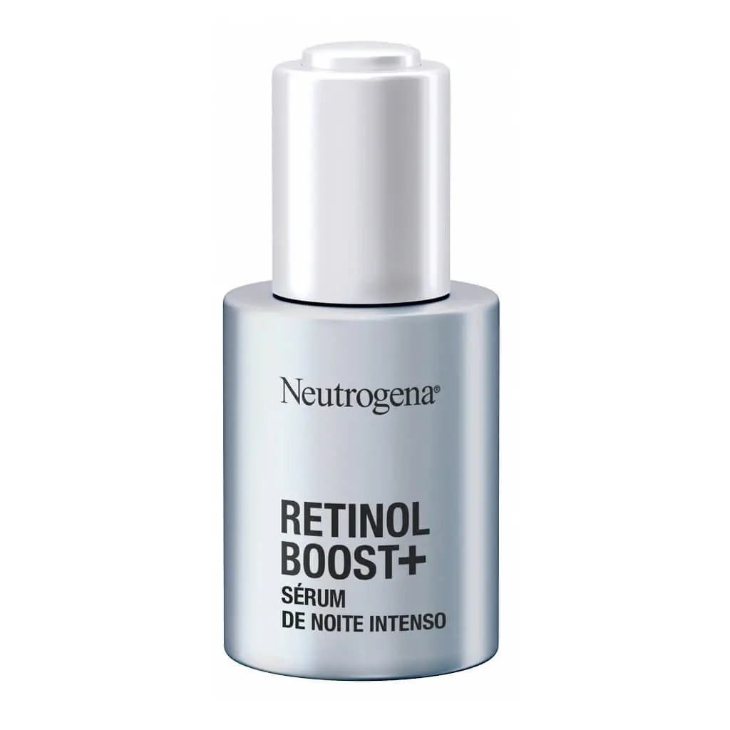 retiniol boost + serum noite intenso neutrogena