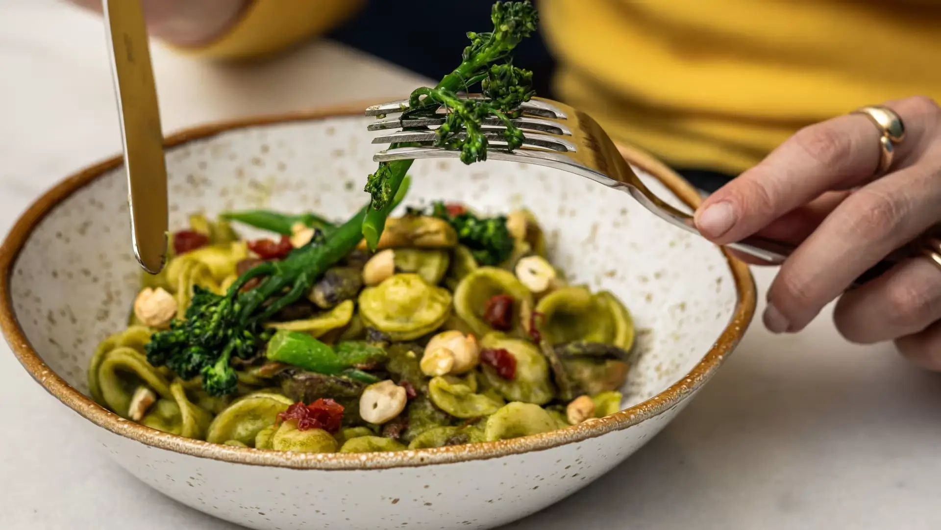 The Vintage Lisbon & Blue Bistrot: A Noite Perfeita em Lisboa comida prato massa